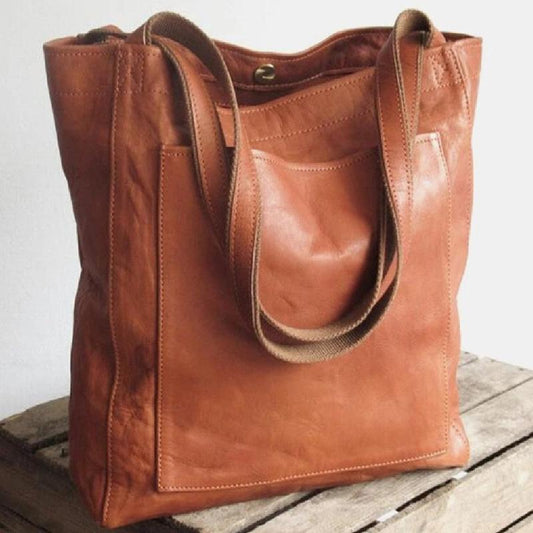 Kimberly™ | Classic Leather Shoulder Bag