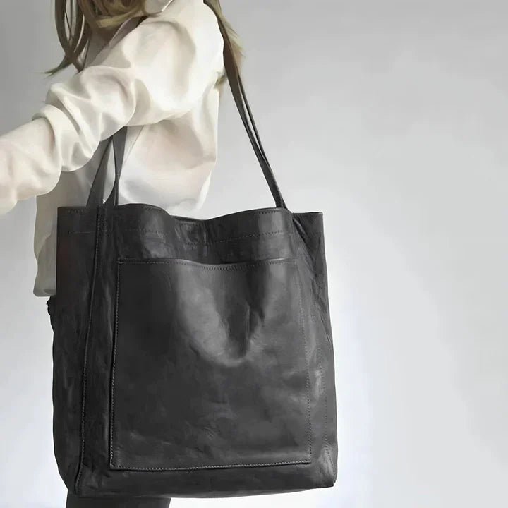 Kimberly™ | Classic Leather Shoulder Bag