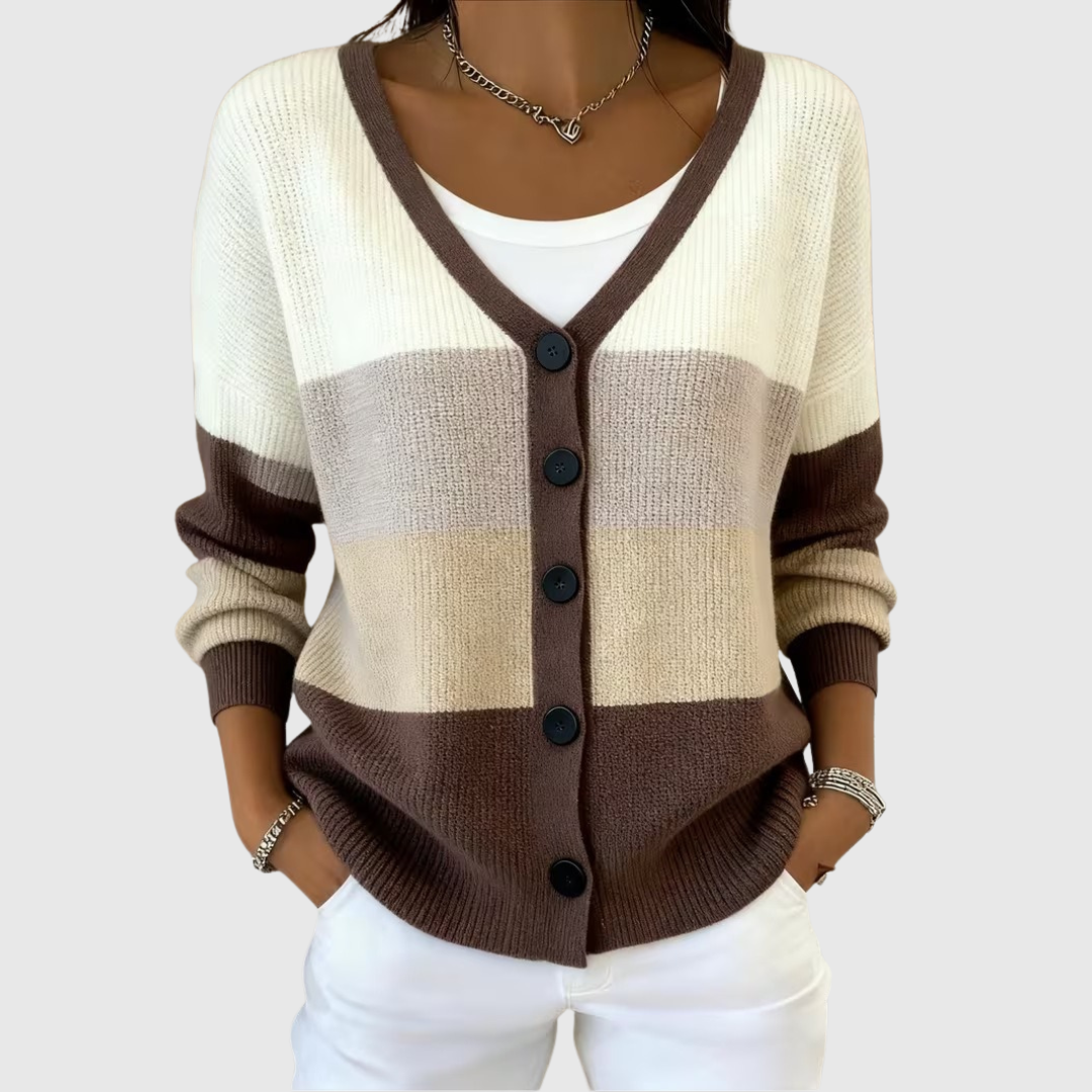 Alice | Cozy Button-Front Knit Cardigan