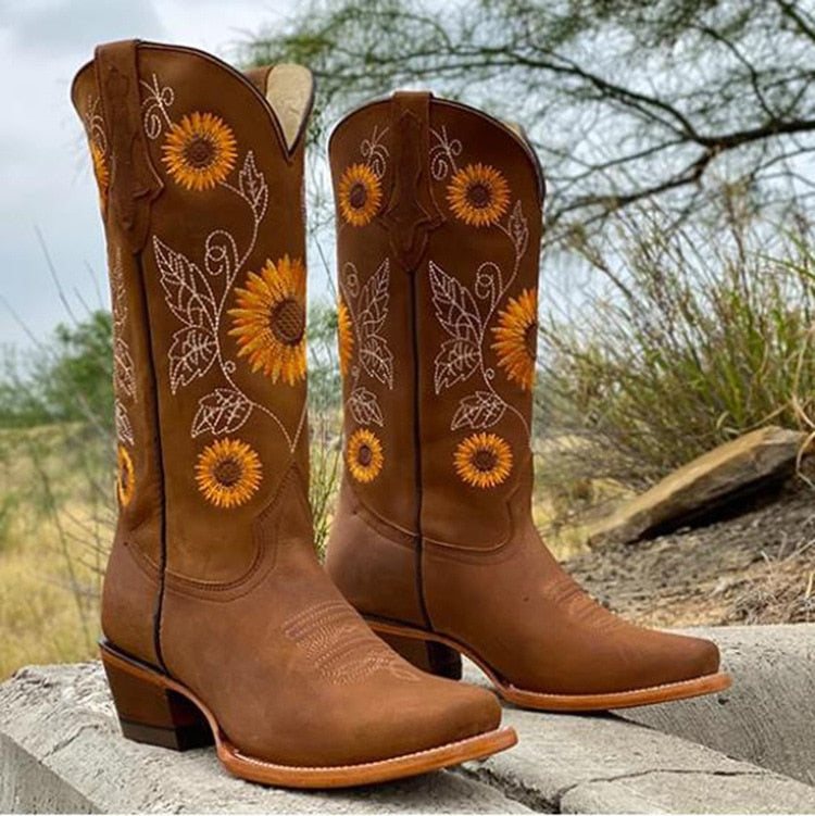 Blossom™ | Stylish Cowboy Boots