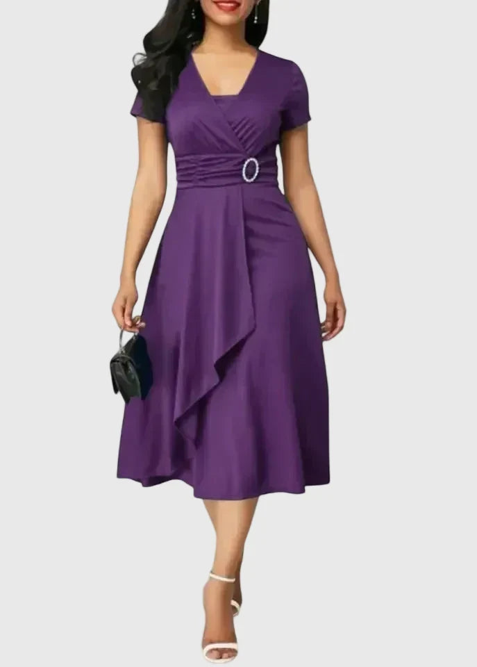Zhyrelle | Elegant Midi Dress