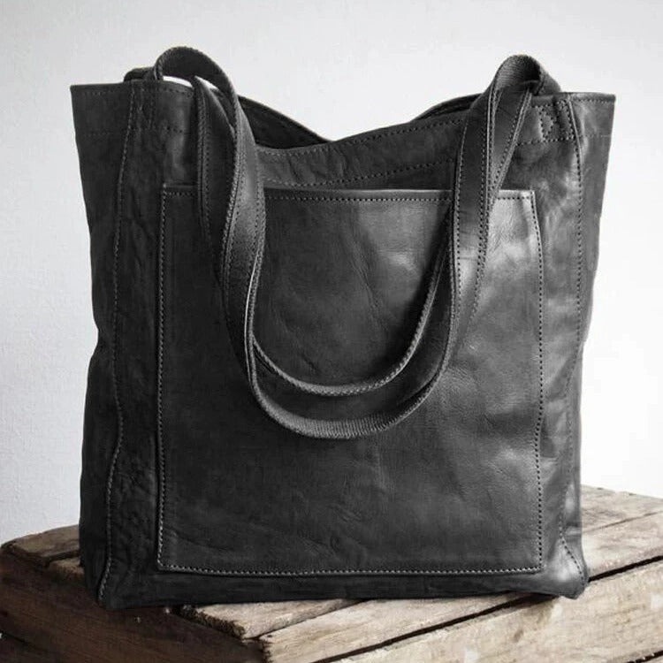 Kimberly™ | Classic Leather Shoulder Bag