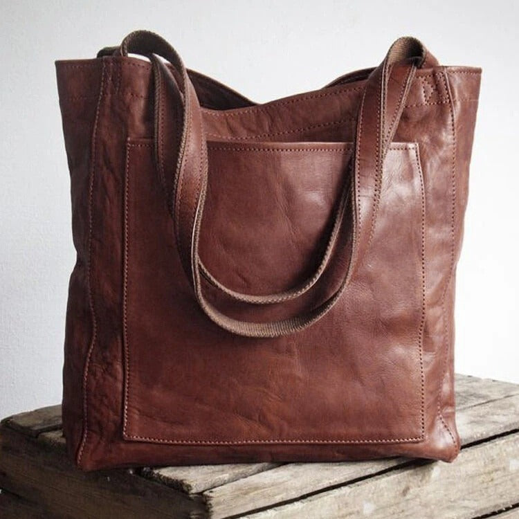 Kimberly™ | Classic Leather Shoulder Bag