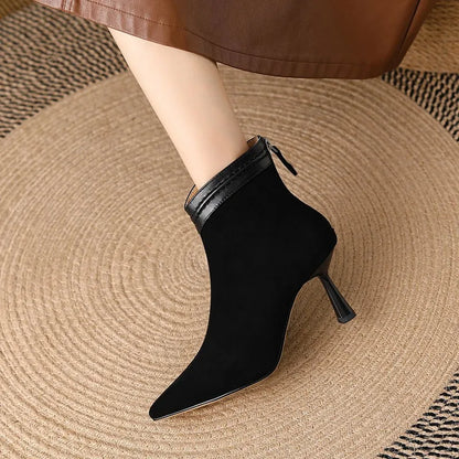 Laura | Pointed Ankle Boots