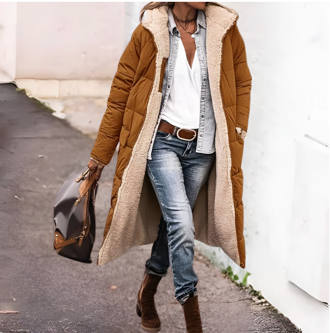 Jenna | Reversible Warm Cape