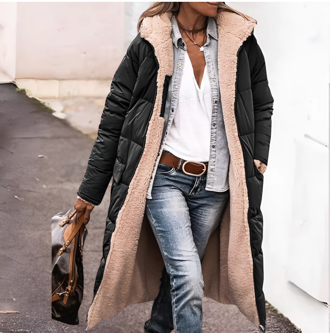 Jenna | Reversible Warm Cape