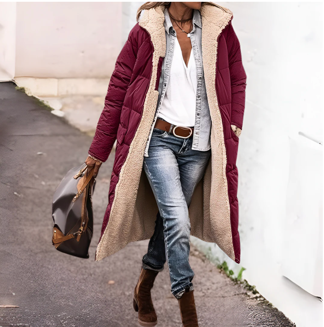 Jenna | Reversible Warm Cape