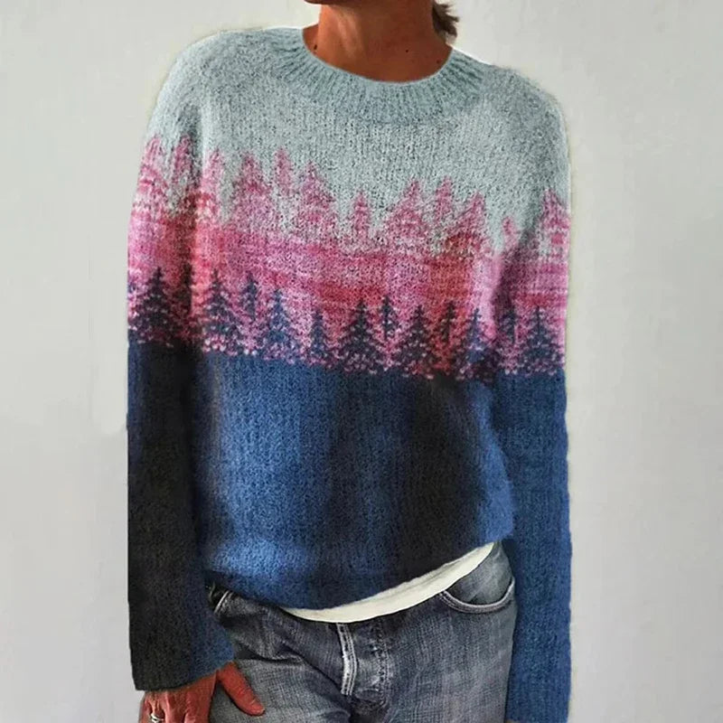Avery | Retro Islands Knit Sweater
