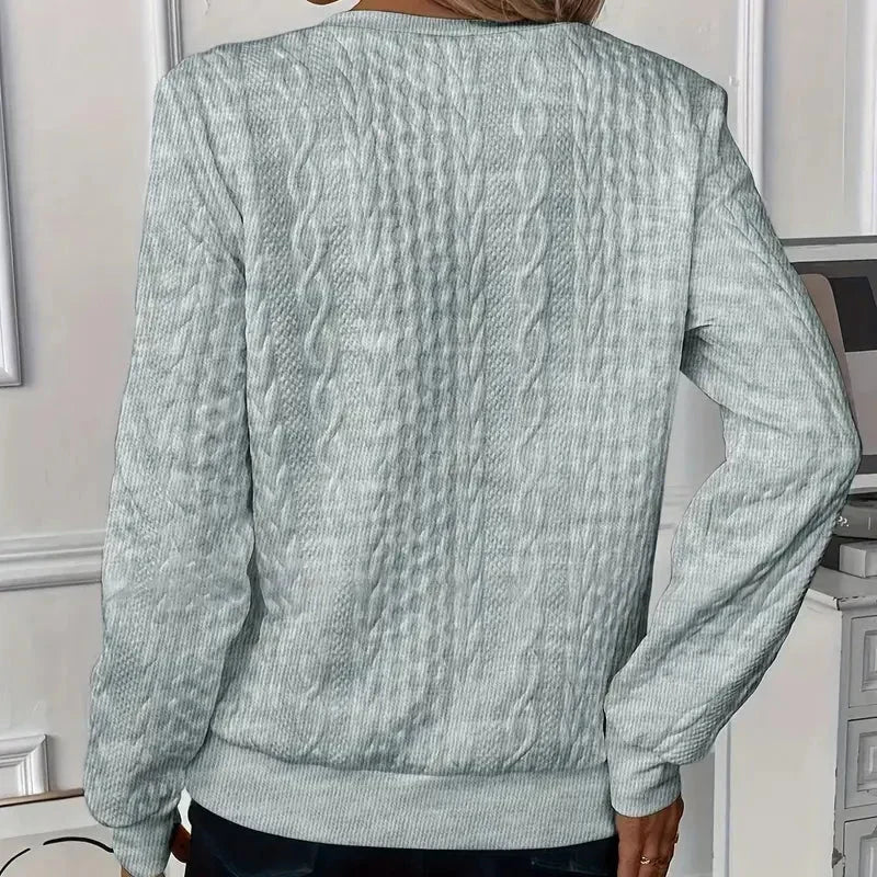 Elke | Zip-Front Knit Sweater