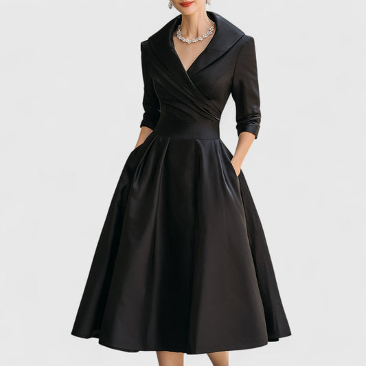 Marley | Elegant Fluid Midi Dress