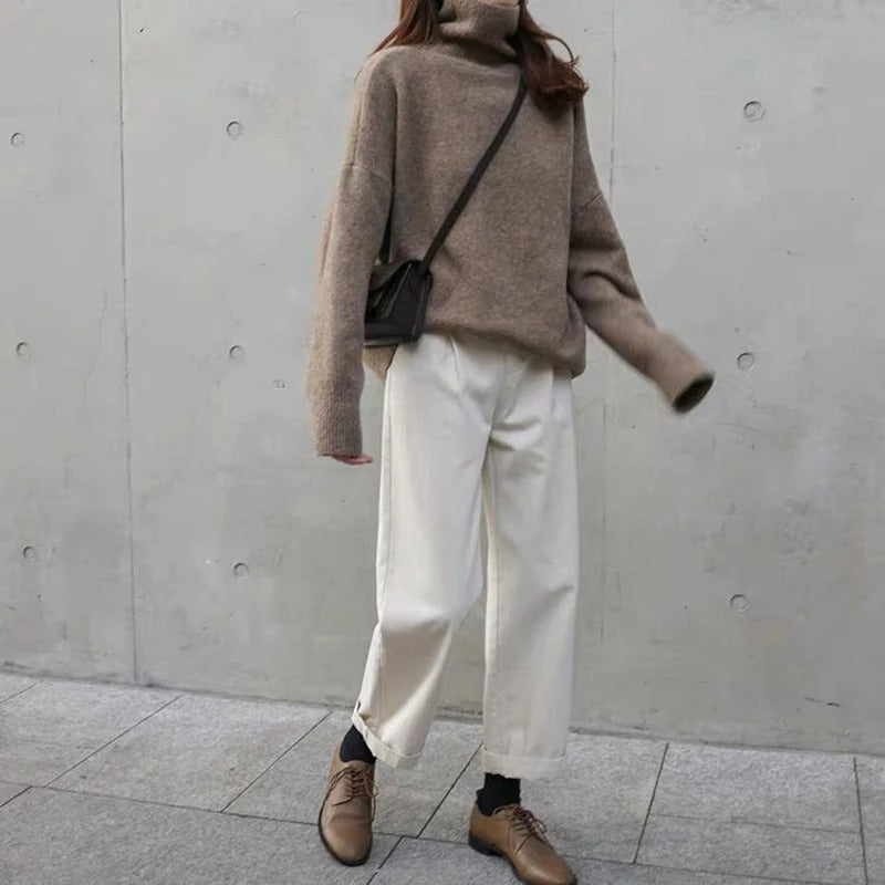 Ilona | Oversized Turtleneck Sweater