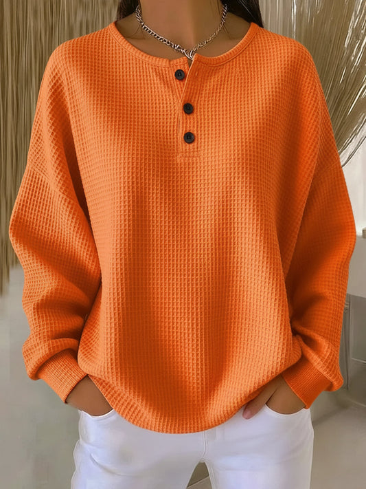 Anne | Relaxed Collar Sweatshirt