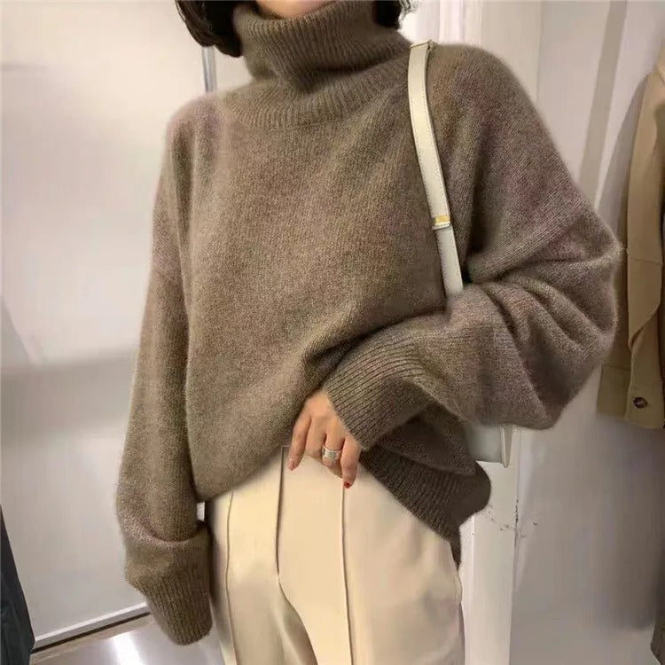 Ilona | Oversized Turtleneck Sweater