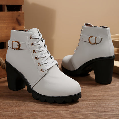 Tamsin | Lace-Up Ankle Boots