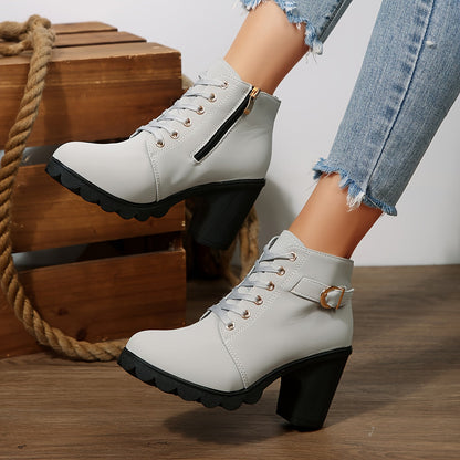 Tamsin | Lace-Up Ankle Boots