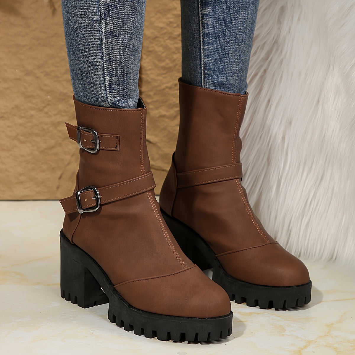 Gethin | Ankle Boots with Strap