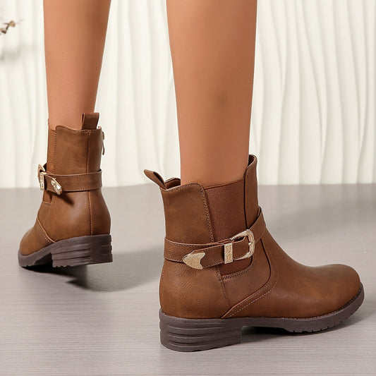 Jemima | Western Ankle Boots