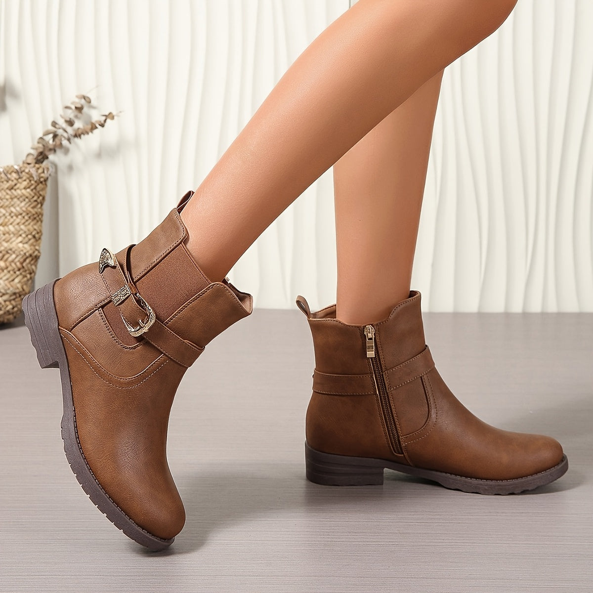 Jemima | Western Ankle Boots