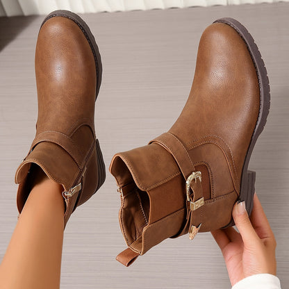 Jemima | Western Ankle Boots