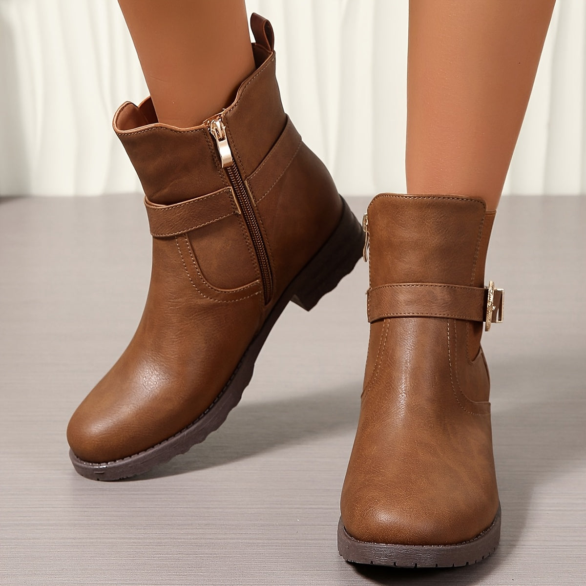 Jemima | Western Ankle Boots