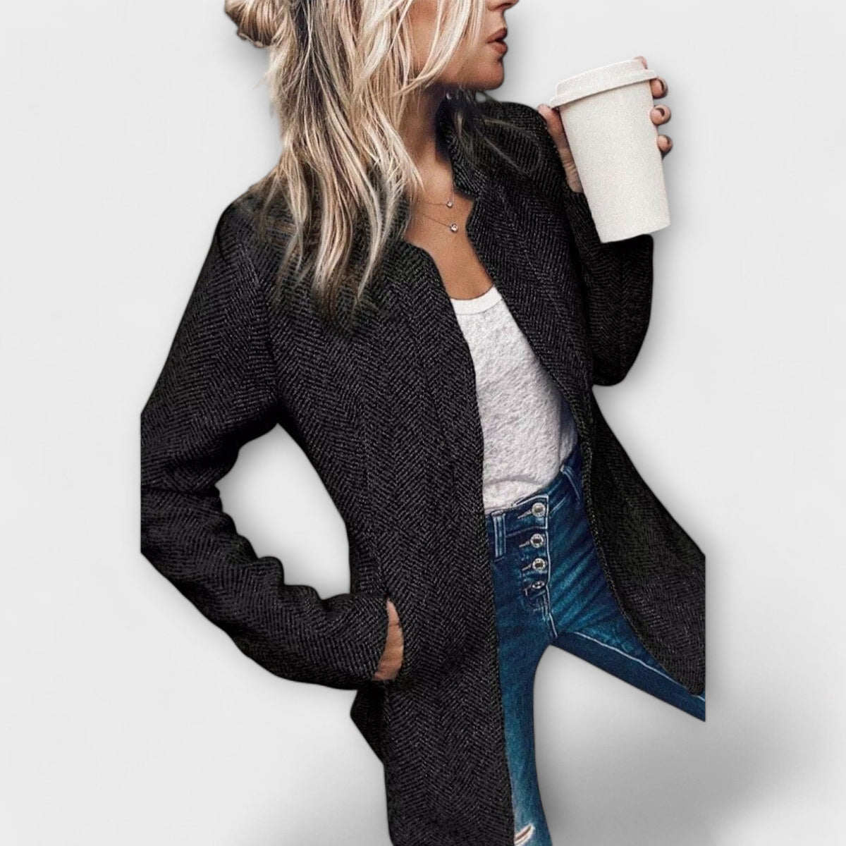 Emily | Lightweight Tweed Jacket