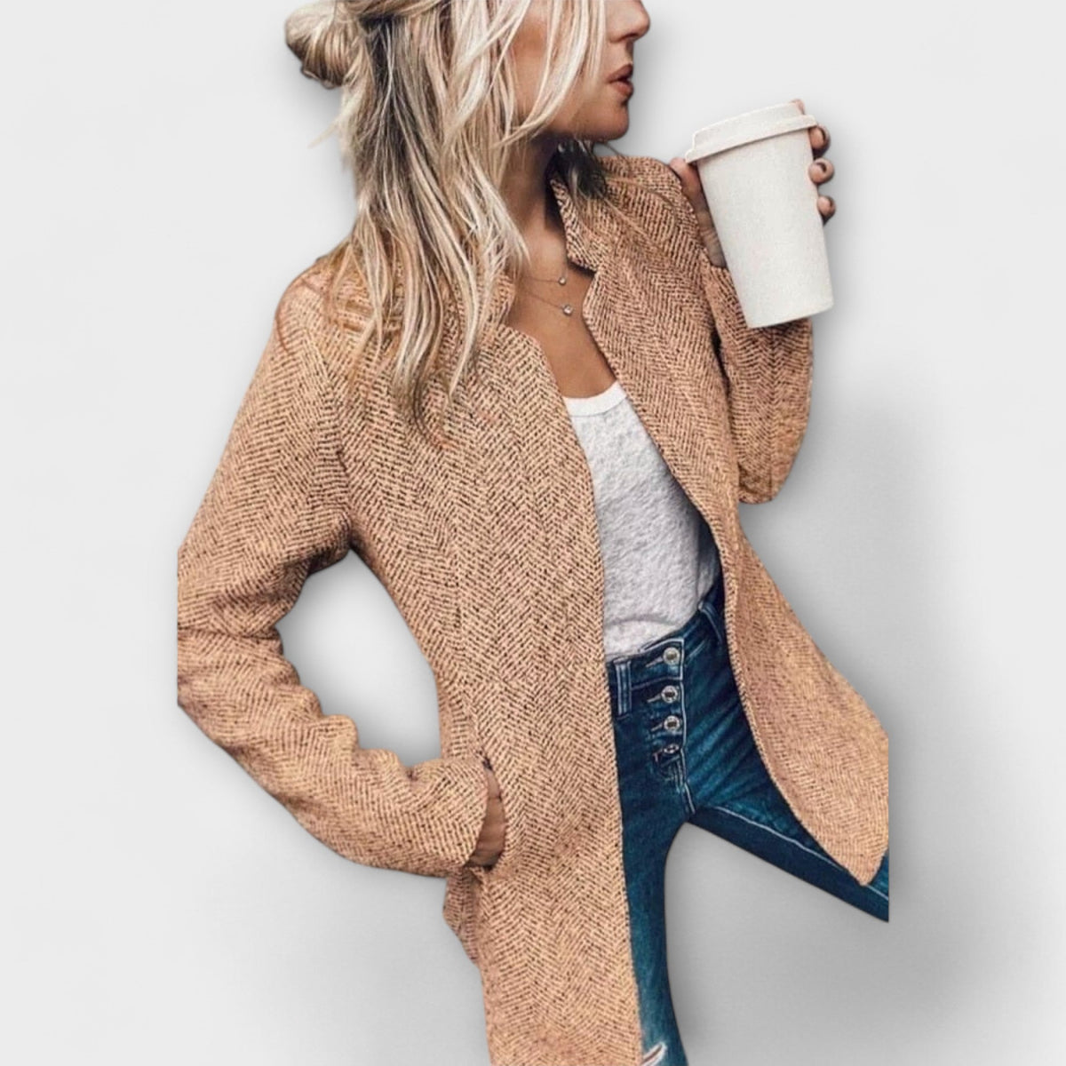Emily | Lightweight Tweed Jacket