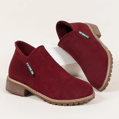 Mary™ | Thick Sole Ankle Boots