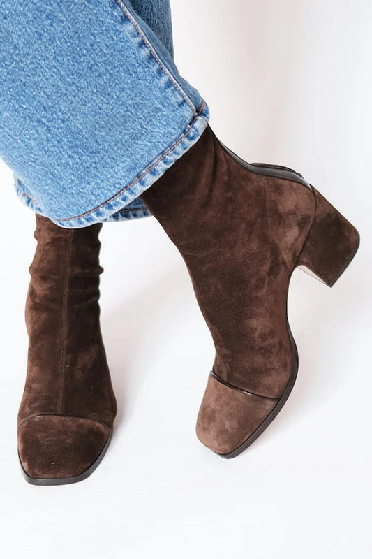 Daria | Square Toe Ankle Boots