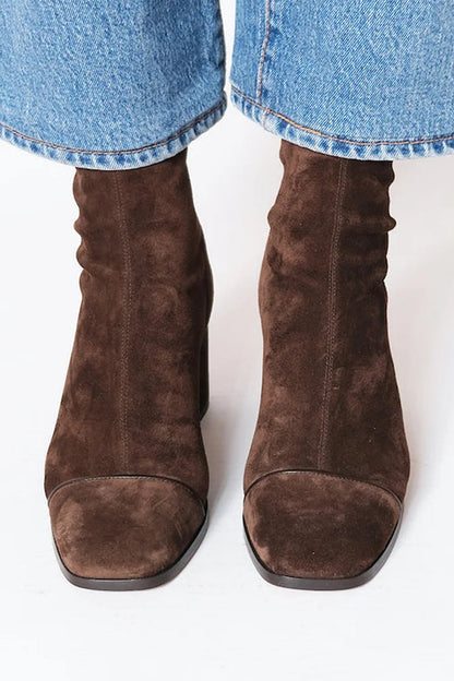 Daria | Square Toe Ankle Boots