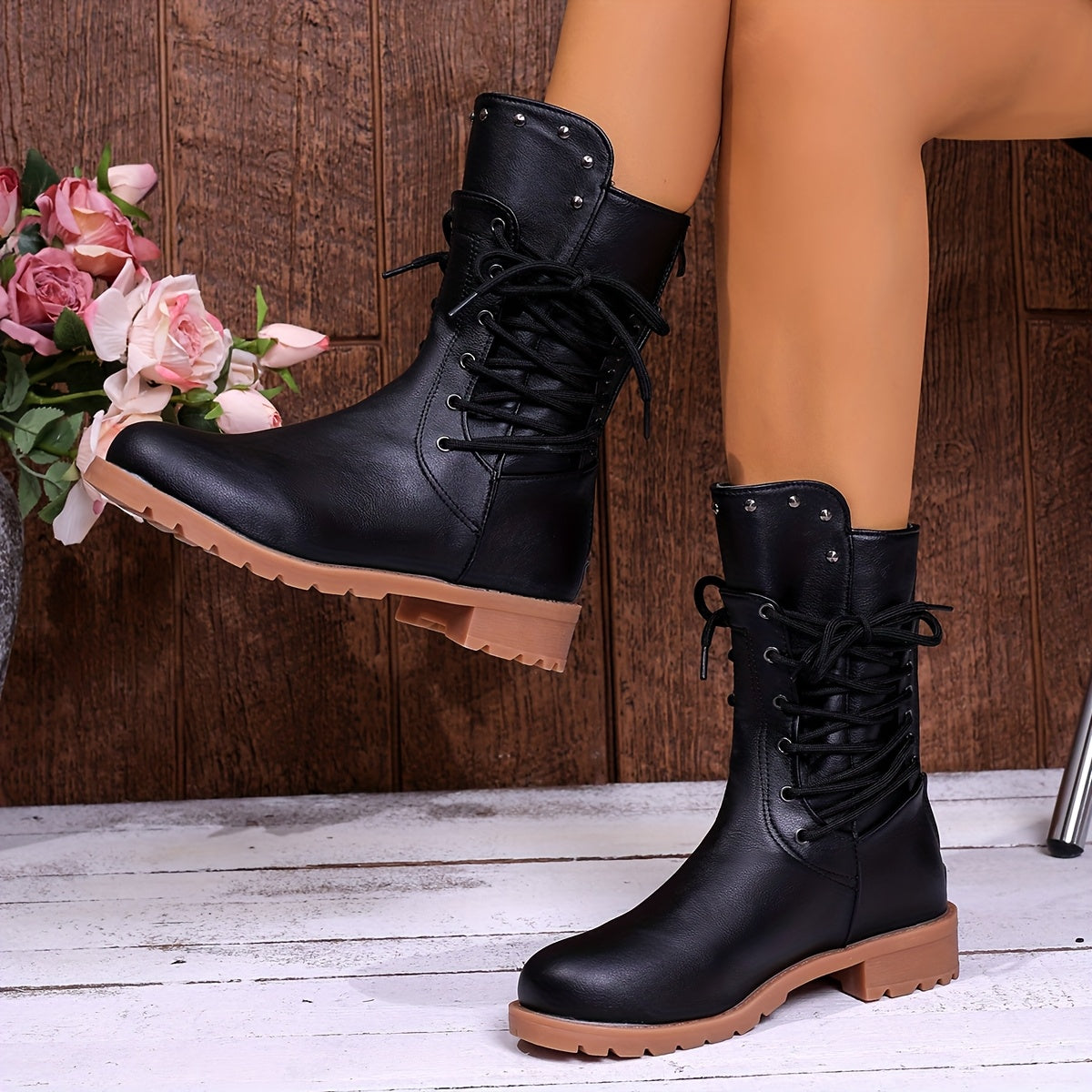 Darla | Combat Boots