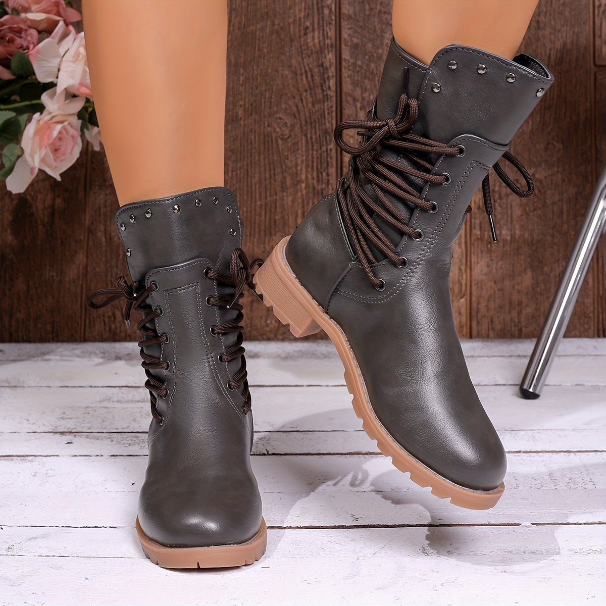 Darla | Combat Boots