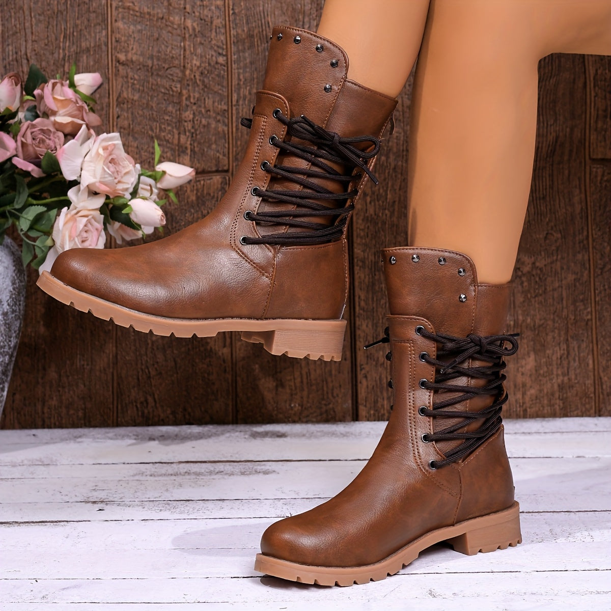 Darla | Combat Boots