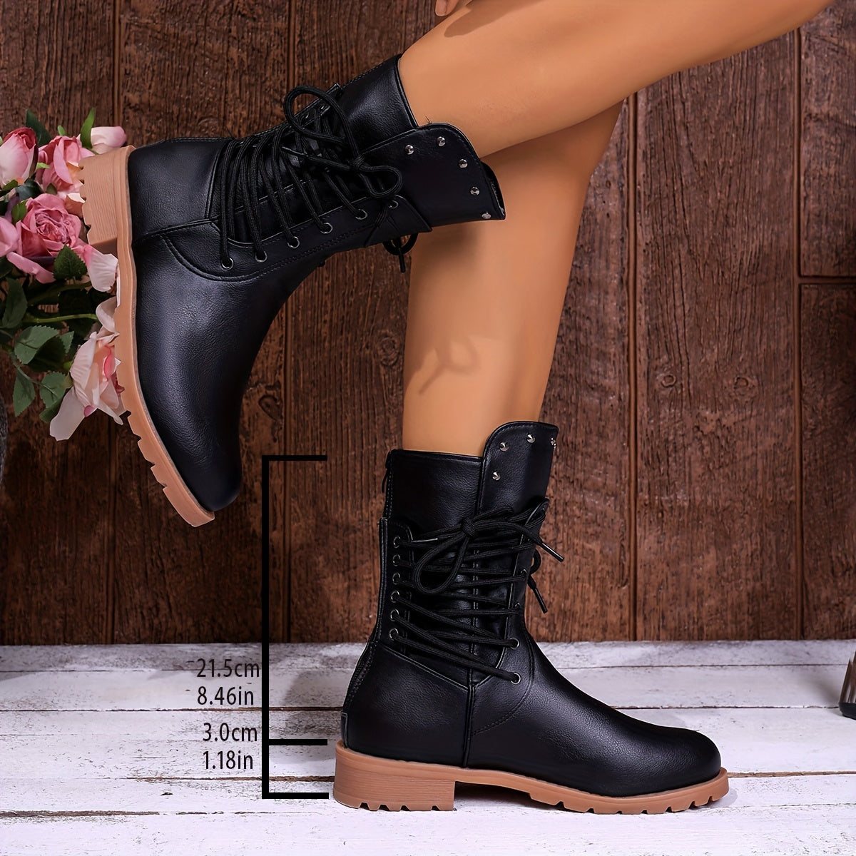 Darla | Combat Boots