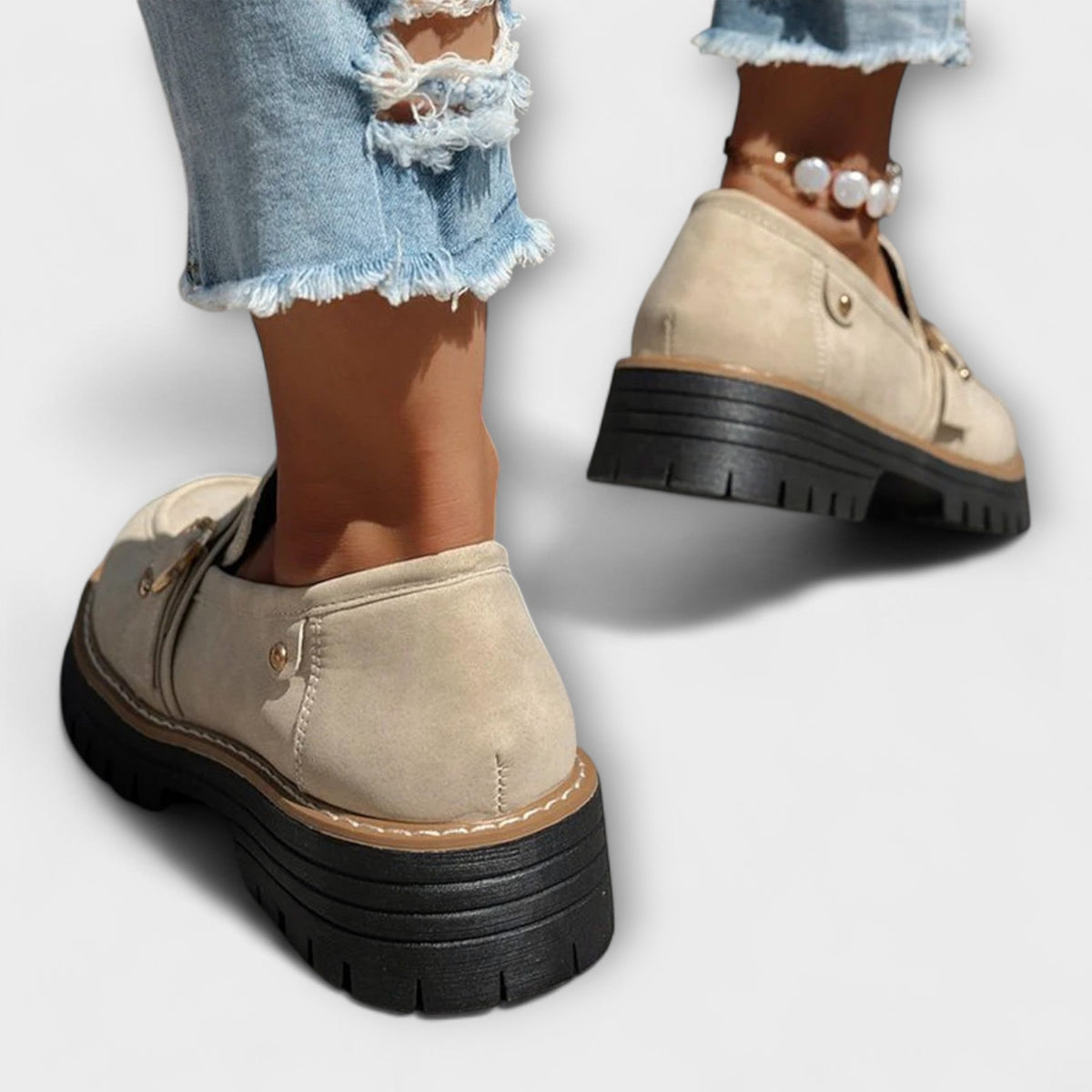 Lora™ | Round Toe Casual Loafers