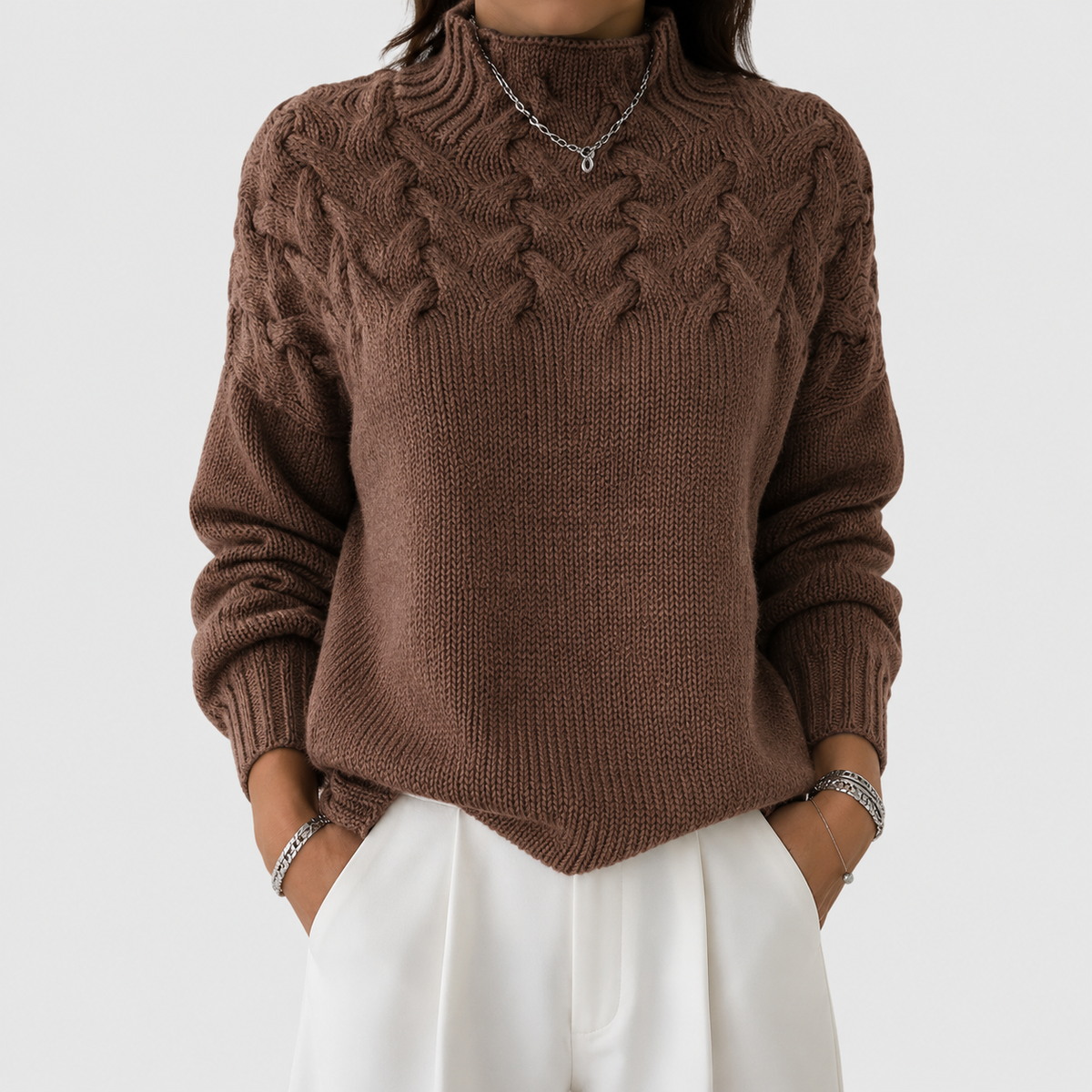 Elena | Warm Turtleneck Sweater