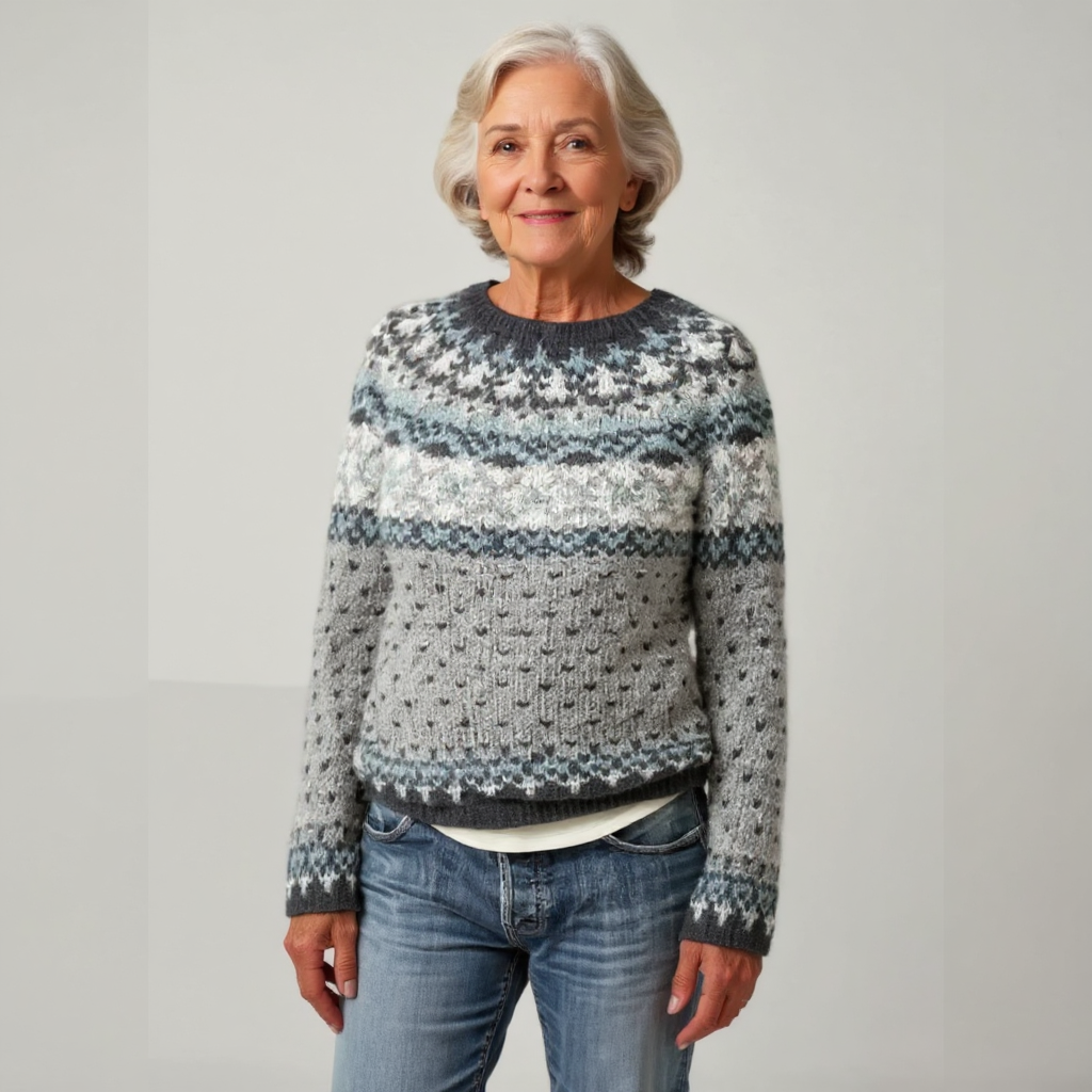 Amelia | Retro-Inspired Islands Sweater