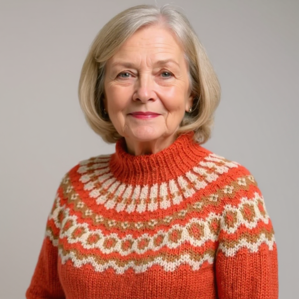 Amara | Classic Icelandic Knit Sweater