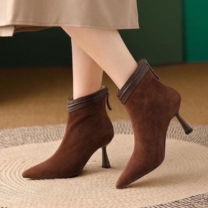 Laura | Pointed Ankle Boots