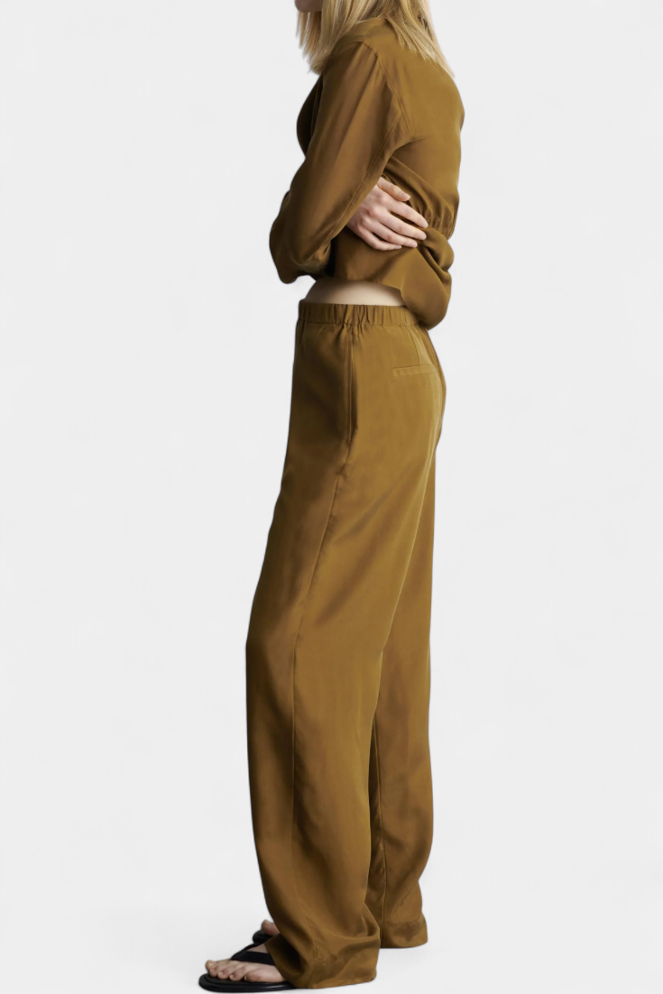 Viscose Blazer Suit Set by Sue