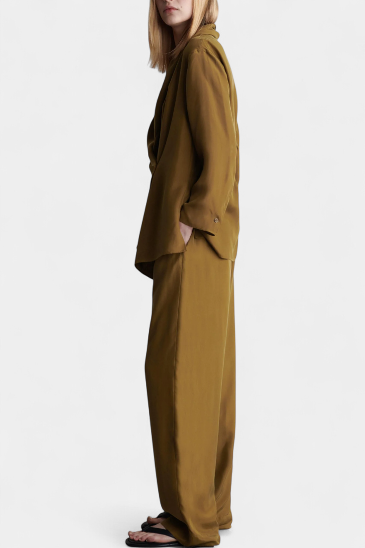 Viscose Blazer Suit Set by Sue