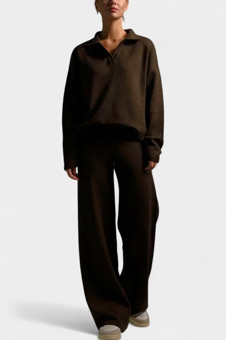 Clairette Two-Piece Soft and Elegant Knit Set