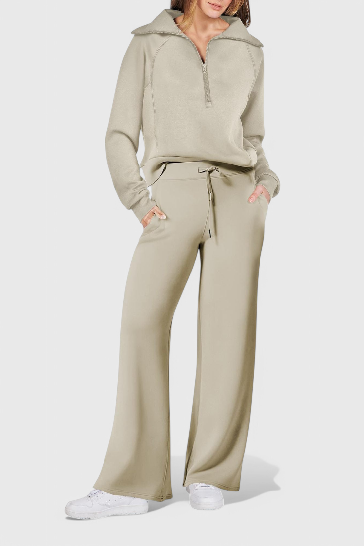 Berken Lightweight Casual Two-Piece Outfit