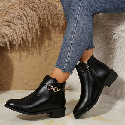 Lorraine | Ankle Boots with Chain