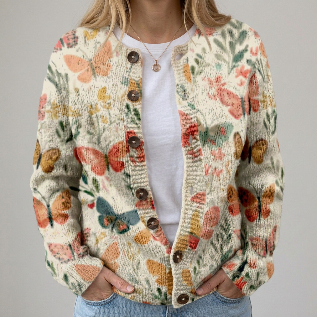 Sophie | Autumn Floral Cardigan