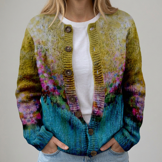 Hanna | Autumn Floral Cardigan