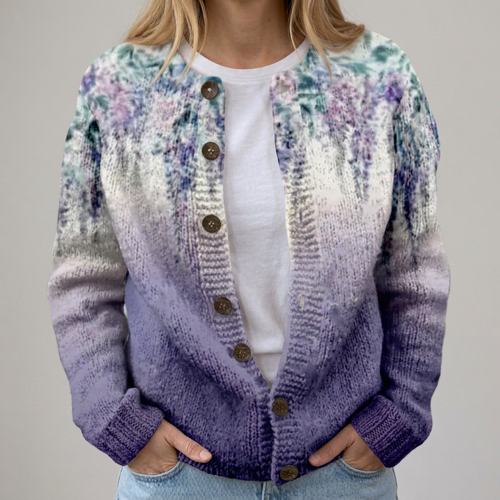 Victoria | Autumn Floral Cardigan