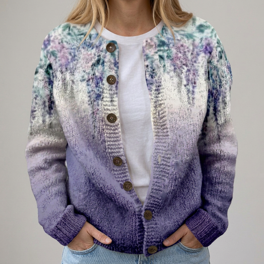 Victoria | Autumn Floral Cardigan