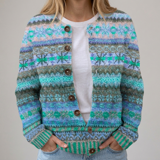 Mia | Autumn Floral Cardigan