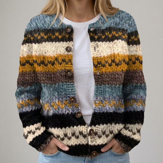 Emilia | Autumn Floral Cardigan