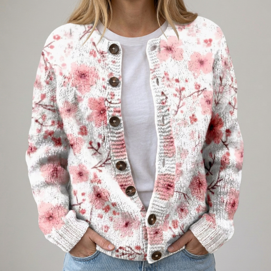 Juna | Autumn Floral Cardigan